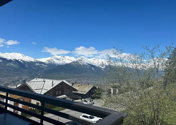 Mont-rouge E 036 - View 6 Pers * Veysonnaz